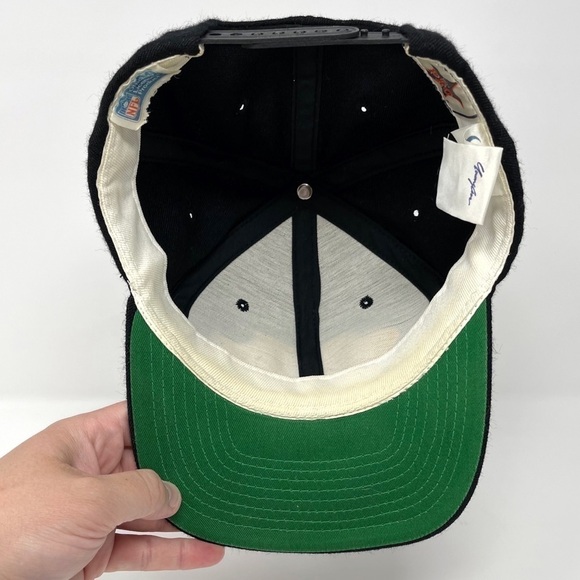 Vintage Sports Specialities Pittsburgh Steelers Snapback Hat Script Wool - Picture 5 of 10